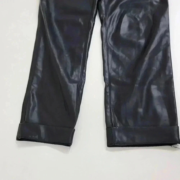 WILDFANG EMPOWER VEGAN LEATHER DRAWSTRING PANT - Picture 5 of 10